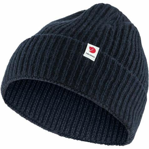 Fjallraven Women Logo Beanies Navy PH50504 Philippines